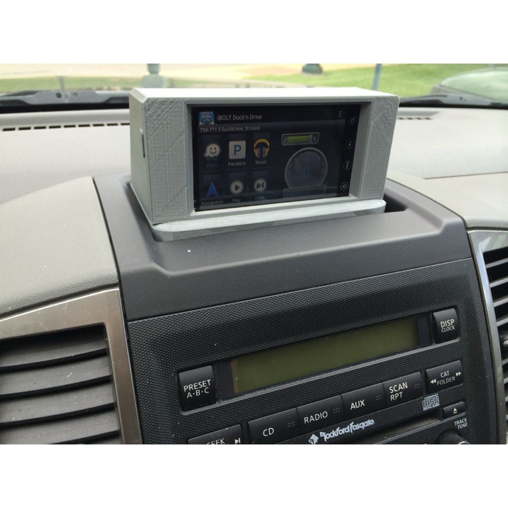 Nissan Frontier telefon montaj plakası