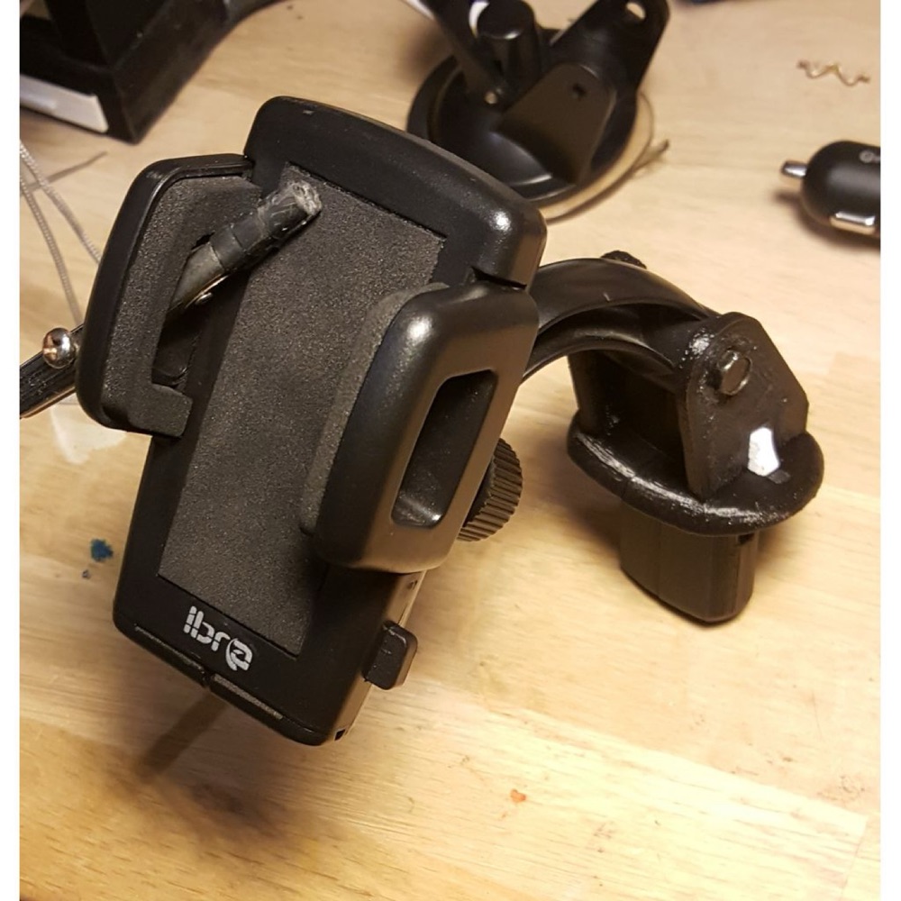 Fiat Punto Evo Telefon Tutucu Adaptörü görsel 3