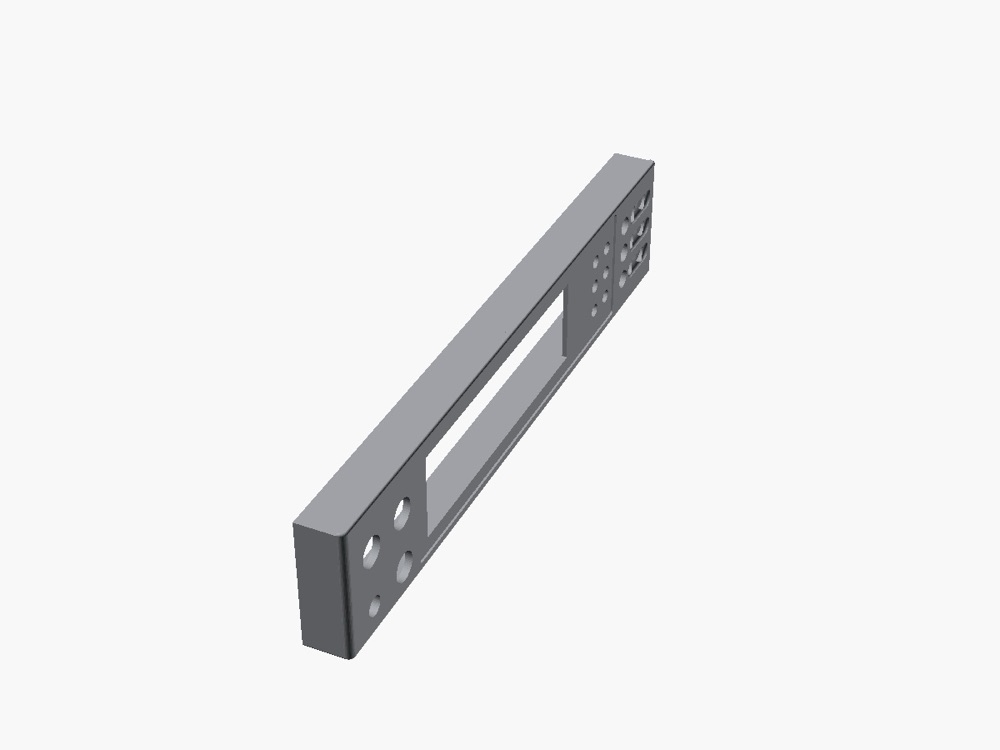 Yamaha MU Serisi Yarım Rack MIDI Modülü Ön Paneli görsel 3