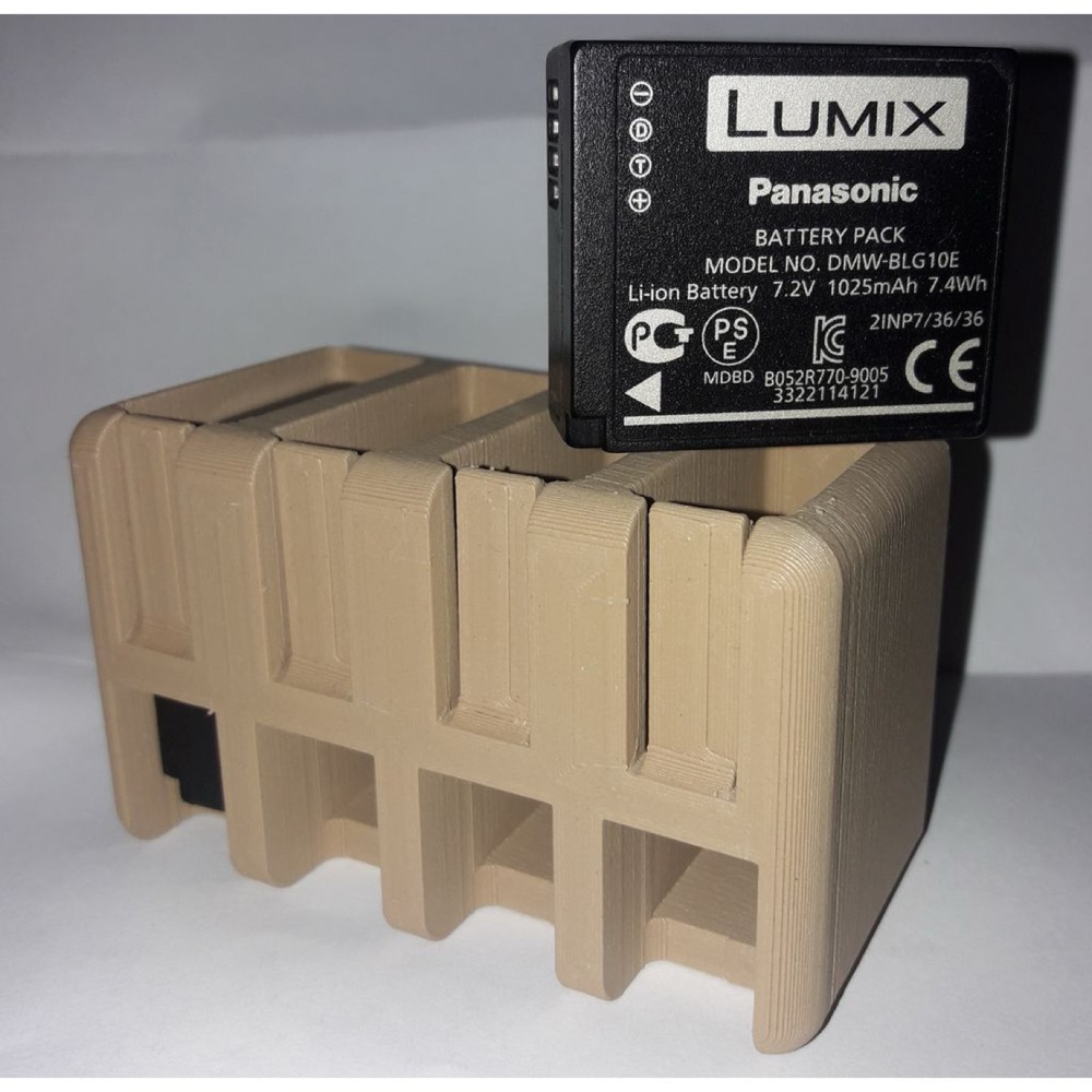 Panasonic Lumix Pil Paketi İçin Çıt Kapaklı Saklama Kutusu görsel 2