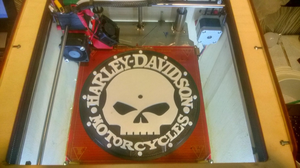 Harley Davidson Duvar Saati (189 mm)