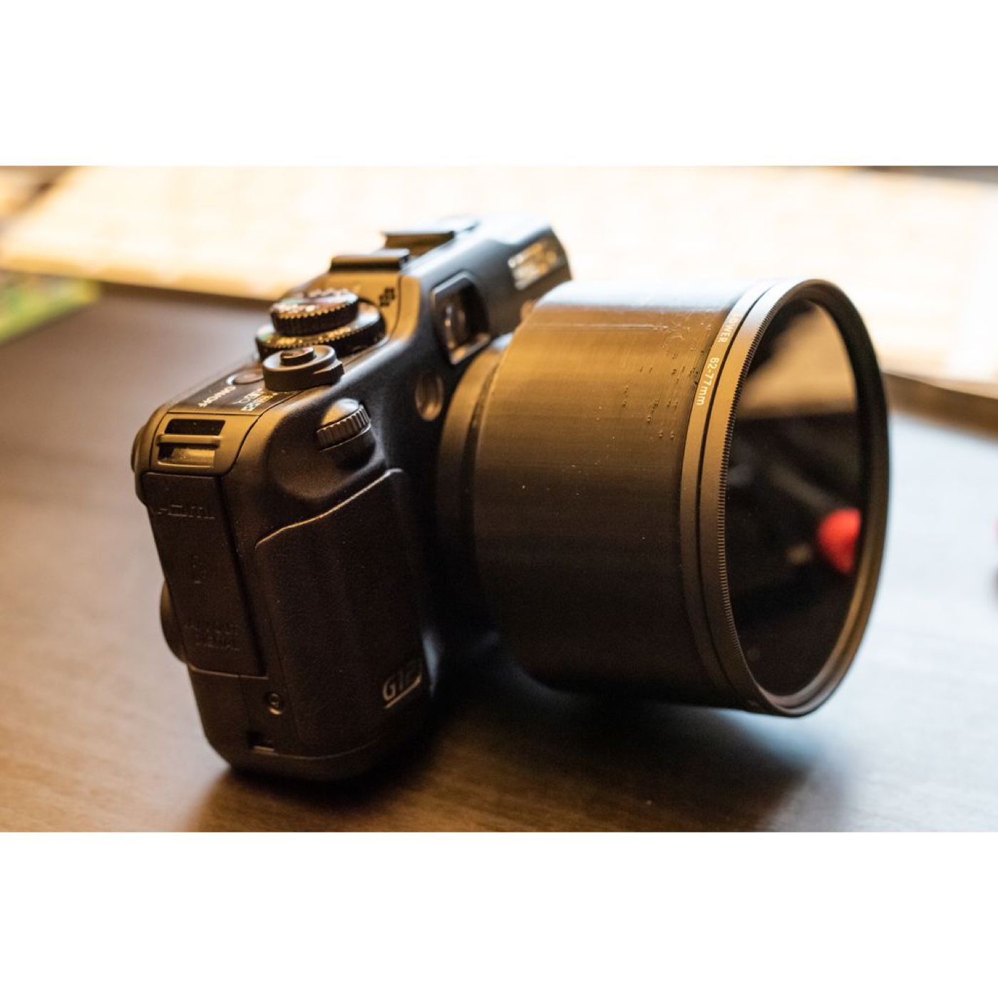 Canon PowerShot G10/G11/G12 için 77mm Filtre Tutucusu görsel 2