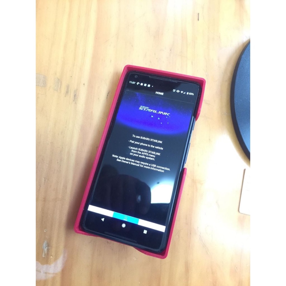 Subaru XV Crosstrek Telefon Tutucusu (Google Pixel 2 XL Uyumlu) görsel 3