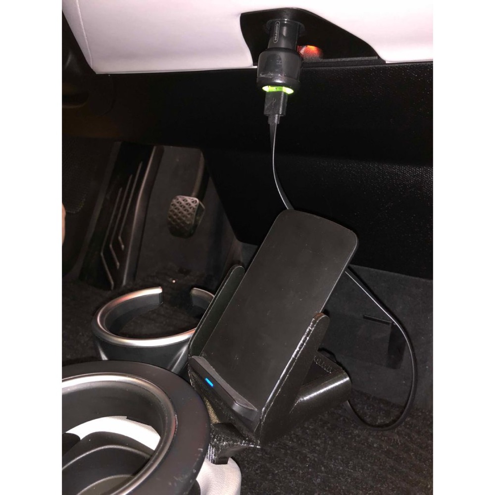 Kablosuz Şarj Kayar Tutucu (BMW i3 Uyumlu) görsel 3