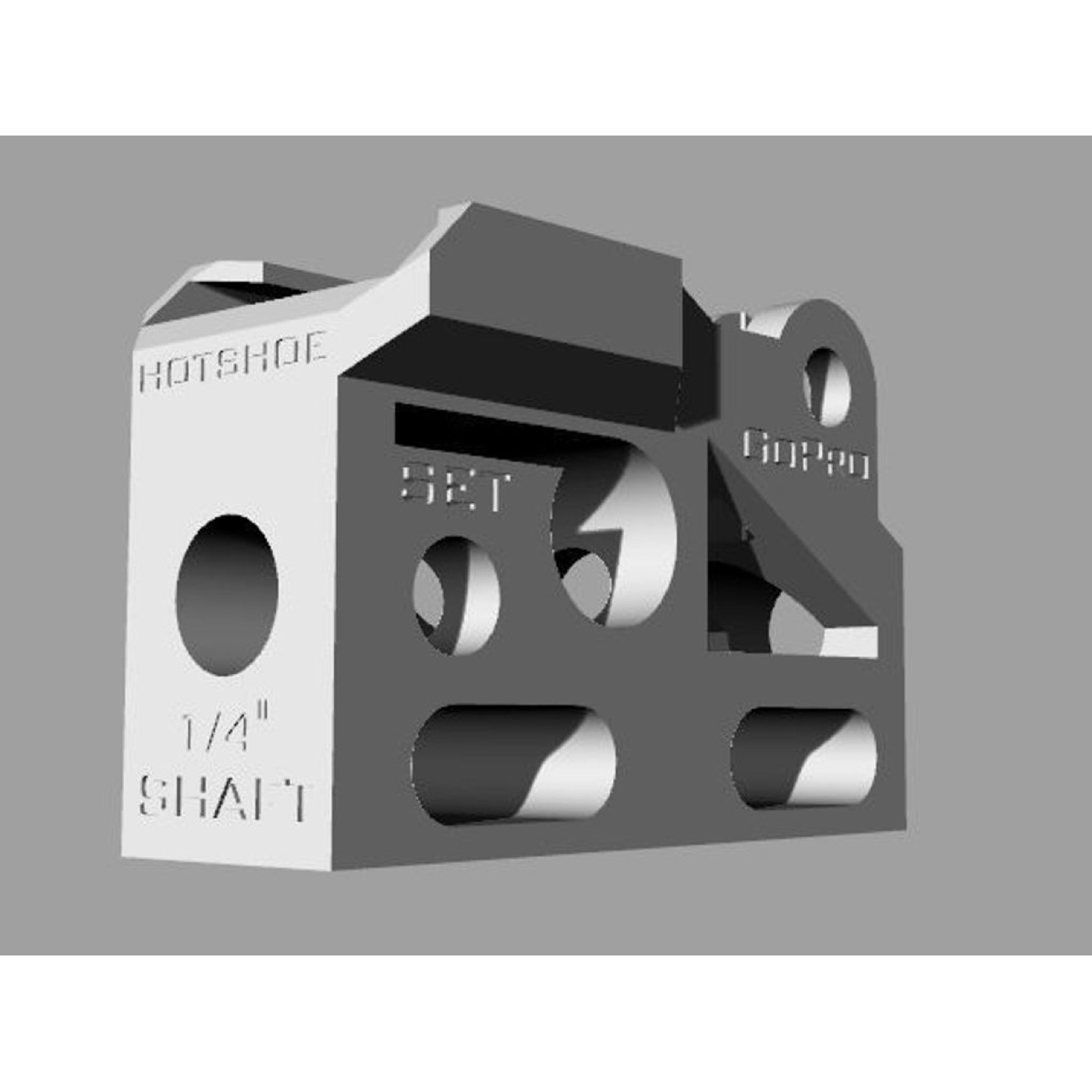 Çok Amaçlı Kamera Şemsiye/Hotshoe/Tripod Montaj Aparatı görsel 3