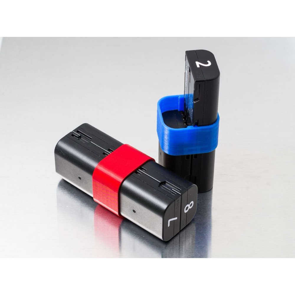 Pentax D-LI90 Pil Organizer Bandı (4 Pil İçin) görsel 2