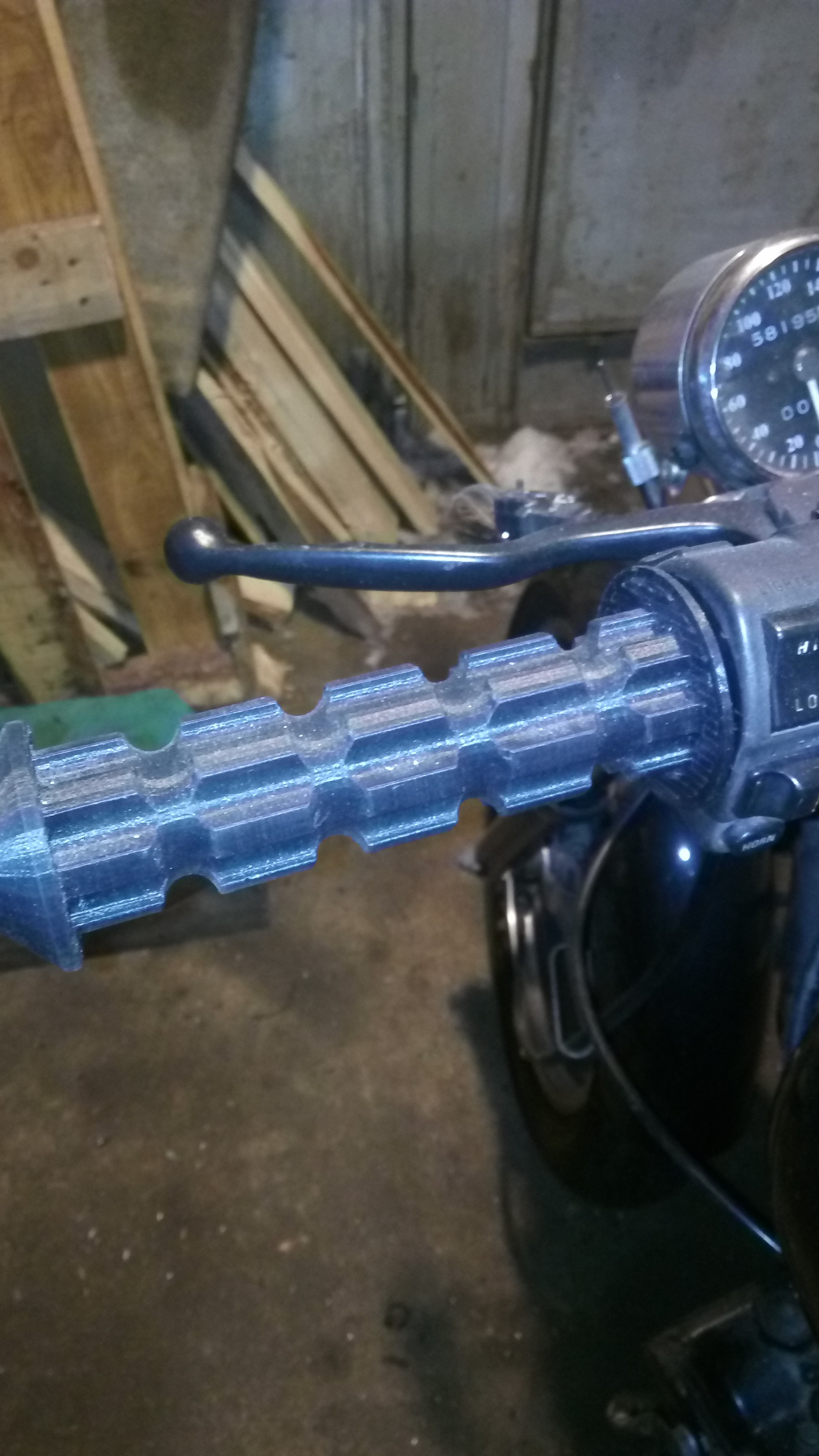 Kawasaki 22mm Gidon Grip Seti görsel 4