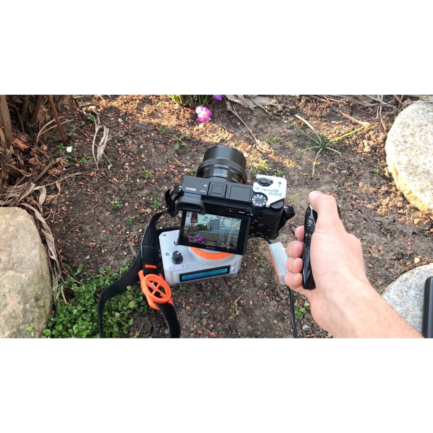 DSLR/Aynasız Kamera için 360° Motorlu Hareket Kontrol Sistemi