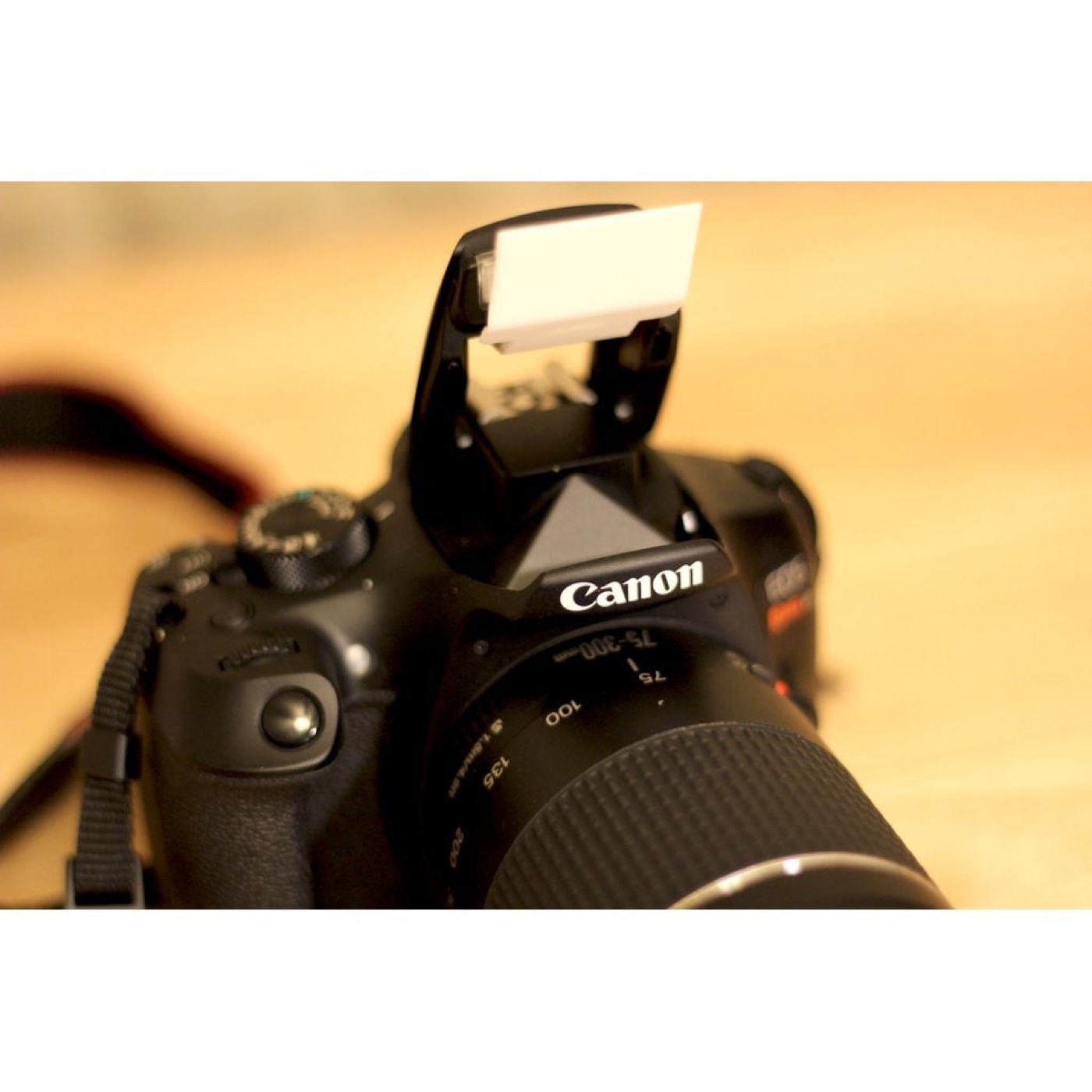 Canon EOS Rebel Serisi için Dahili Flaş Difüzörü