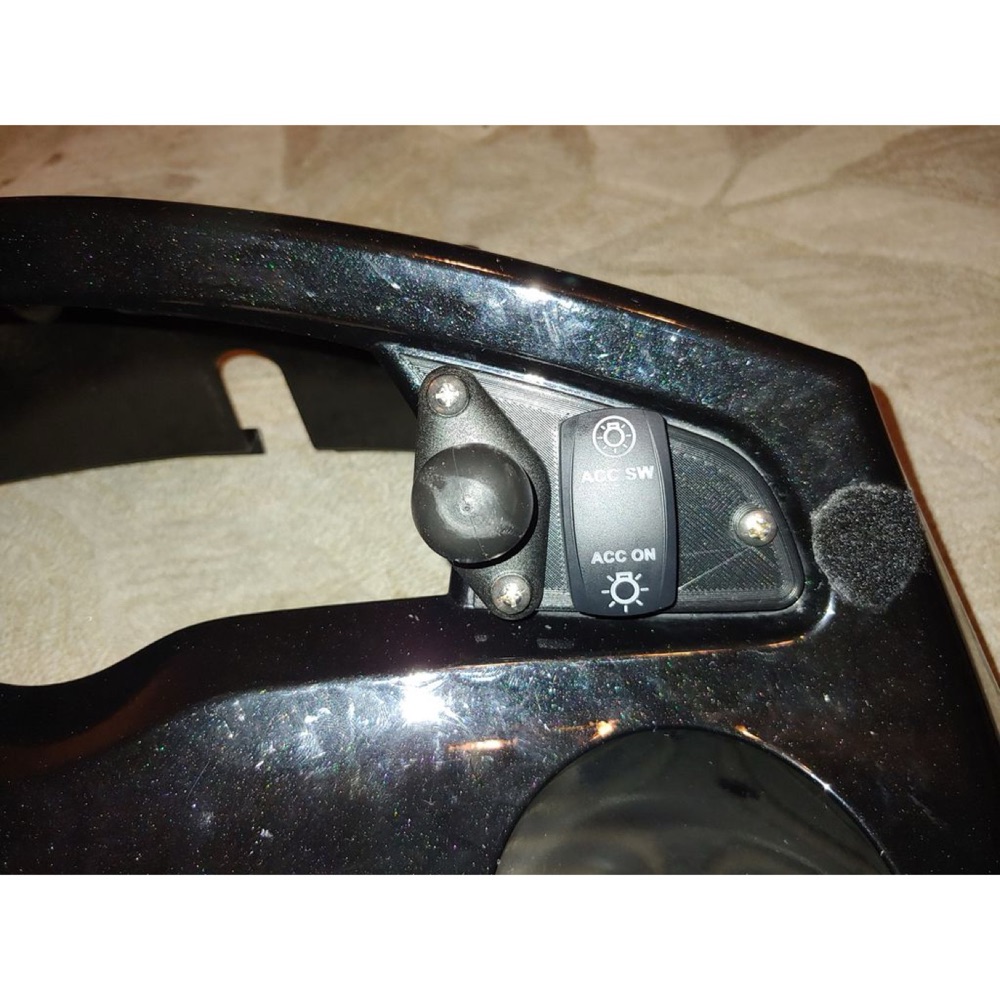Yamaha WaveRunner FX Garmin Echomap RAM Montaj Braketi görsel 2