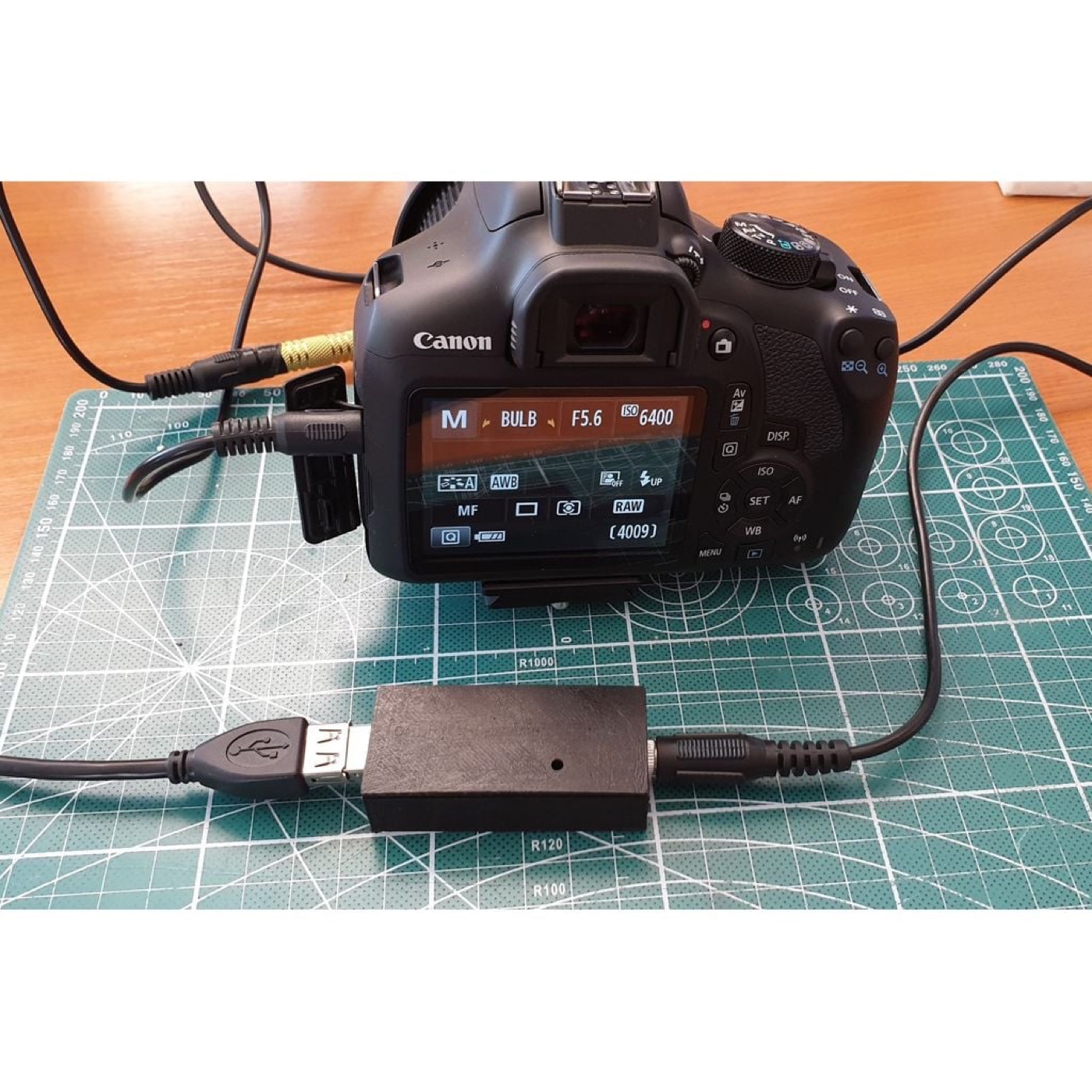 DSLR için USB Uzaktan Deklanşör Kontrol Modülü (Canon/Pentax/Sony/Nikon)