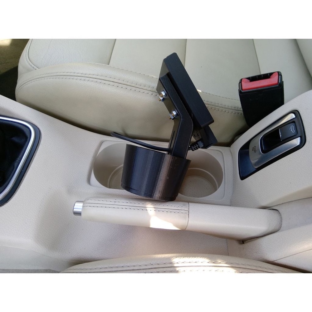 VW Cupholder Telefon Tutucu (Golf, Jetta, Scirocco) görsel 3