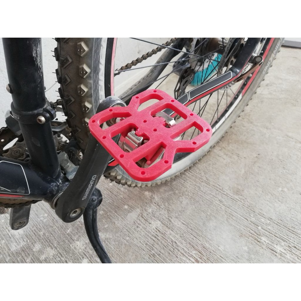 Bisiklet Pedal Adaptörü (Shimano PD-M505-S Uyumlu) görsel 3