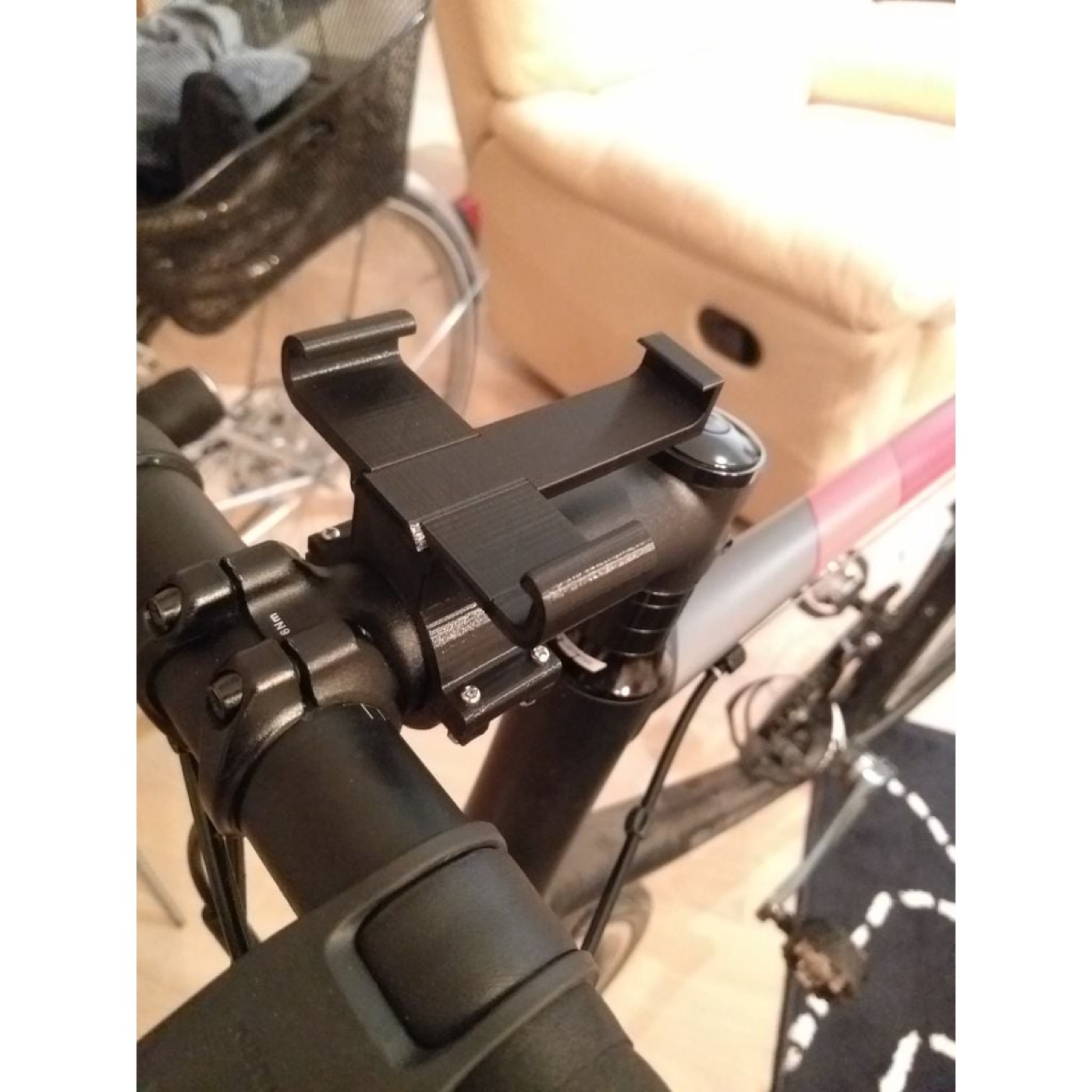 Bisiklet Telefon Gidon Tutucusu (Kılıflı Kullanım)