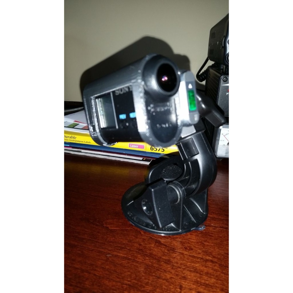 Sony Aksiyon Kamerası Ön Cam / Vantuz Montaj Braketi (USB Bağlantısı Açıkta)