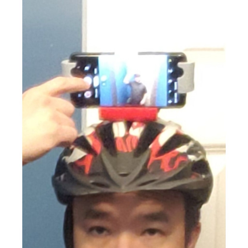 Bisiklet Kask Samsung S9 Telefon Tutucusu görsel 3