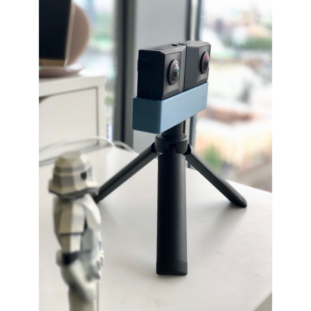 Insta360 EVO Tripod Adaptörü (İnce / Kaydırmalı / GoPro Bağlantılı) görsel 2