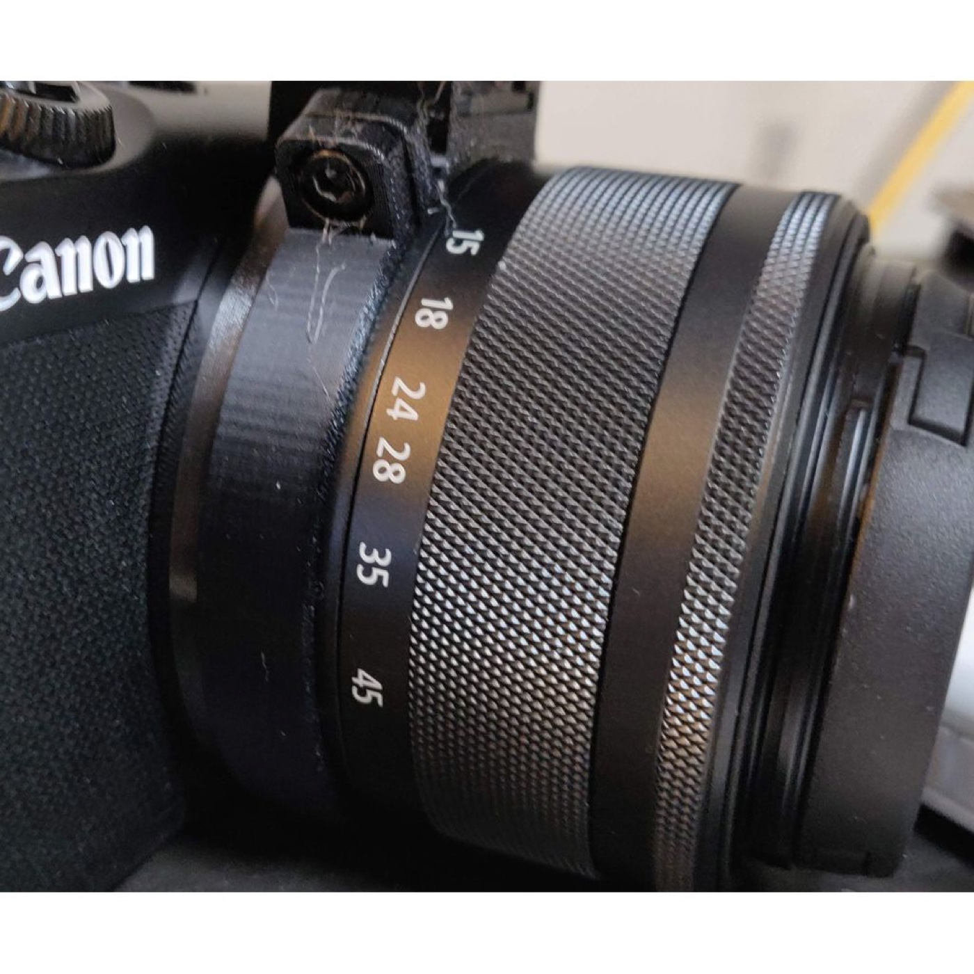 Canon EOS M100 için Soğuk Ayakkabı (Cold Shoe) Eklentisi görsel 2