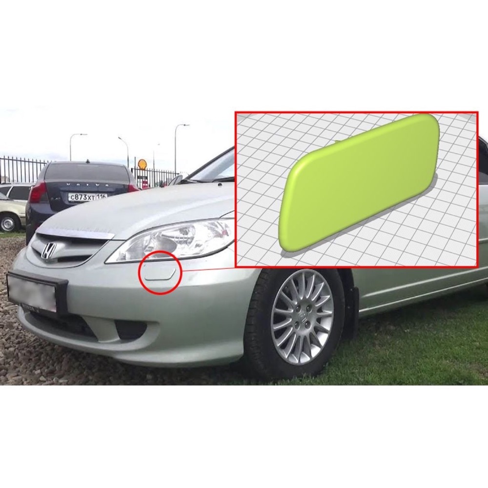 Honda Civic 7 (ES5) far yıkama tapası