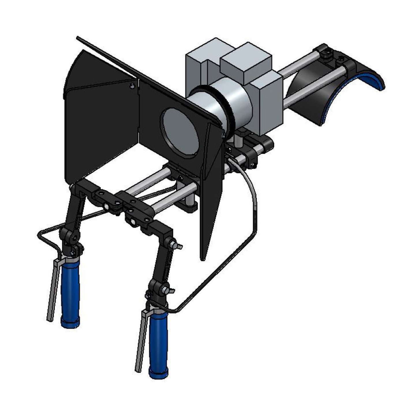 DSLR Omuz Taşıma Rig Seti (Follow Focus + Mattebox) görsel 3