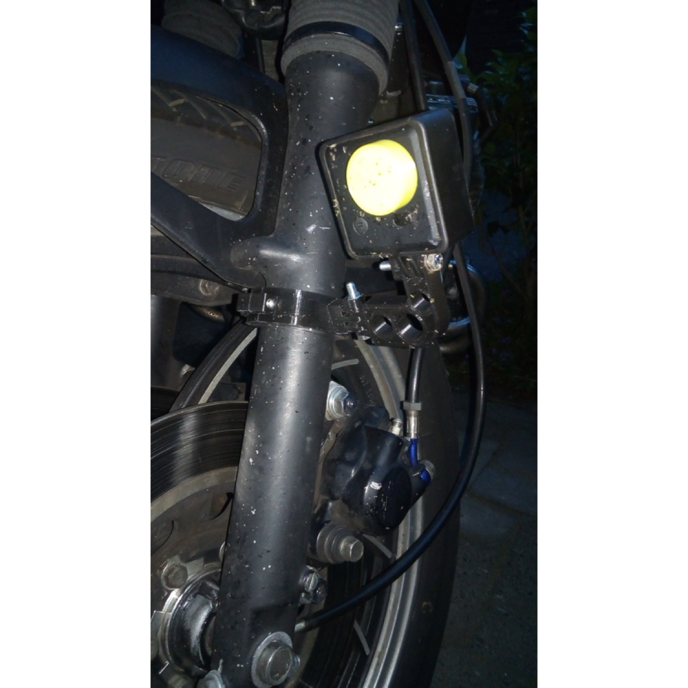 Yamaha XJ650 Aksiyon Kamera Çatal Montaj Aparatı görsel 3