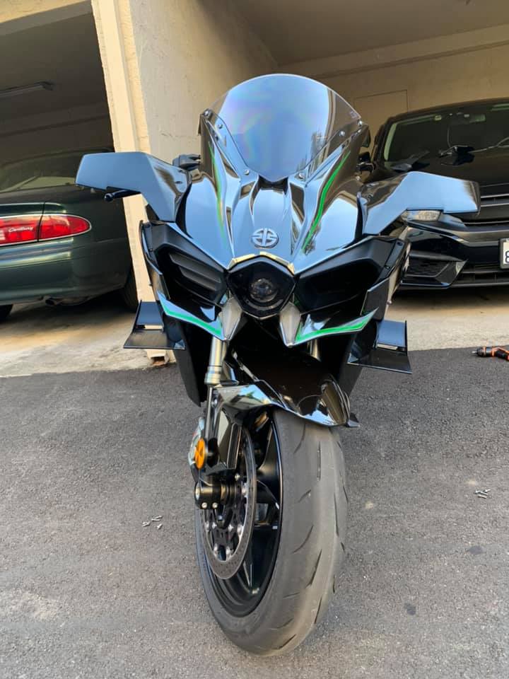 Kawasaki H2R Alt Kanatcik (Winglet) görsel 3