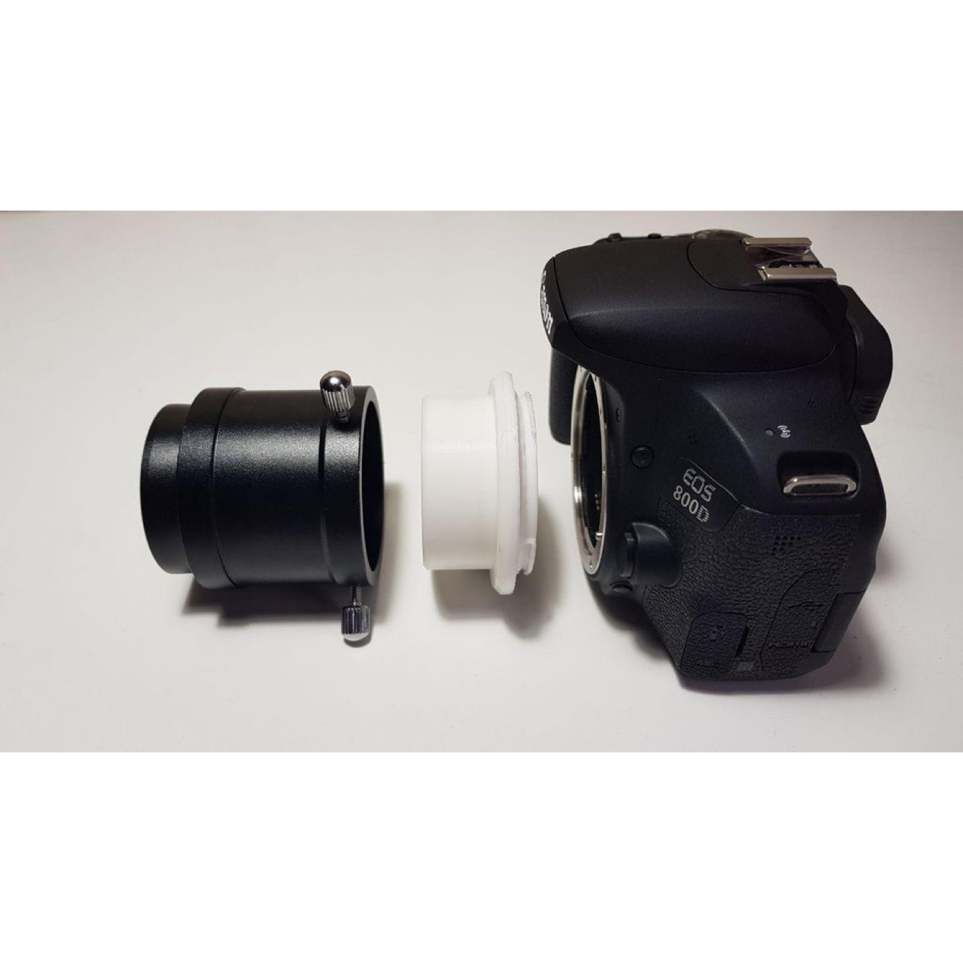Canon EF-S Gövdeyi 2 İnç Teleskop Oküler Yuvasına Bağlayan Adaptör