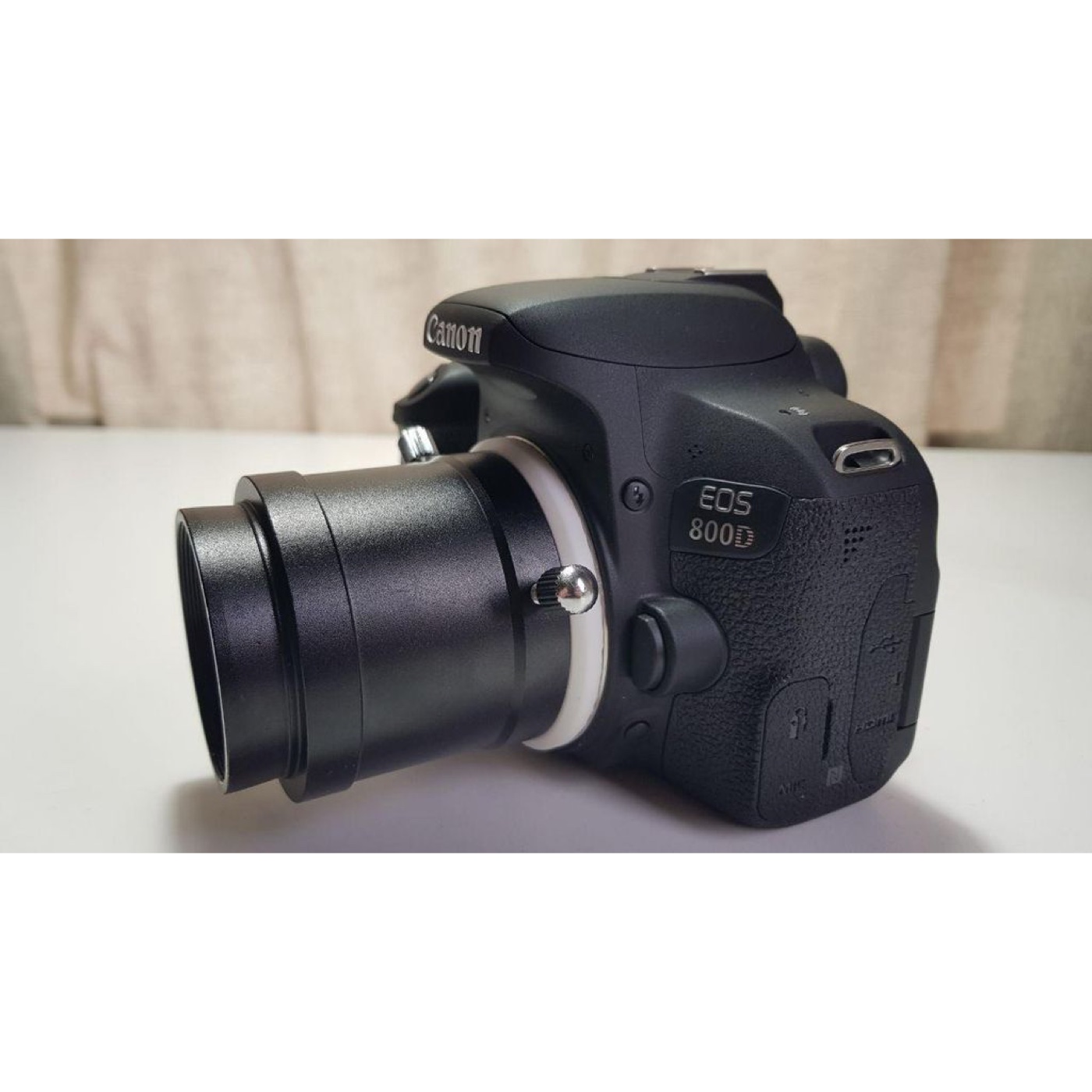 Canon EF-S Gövdeyi 2 İnç Teleskop Oküler Yuvasına Bağlayan Adaptör görsel 3