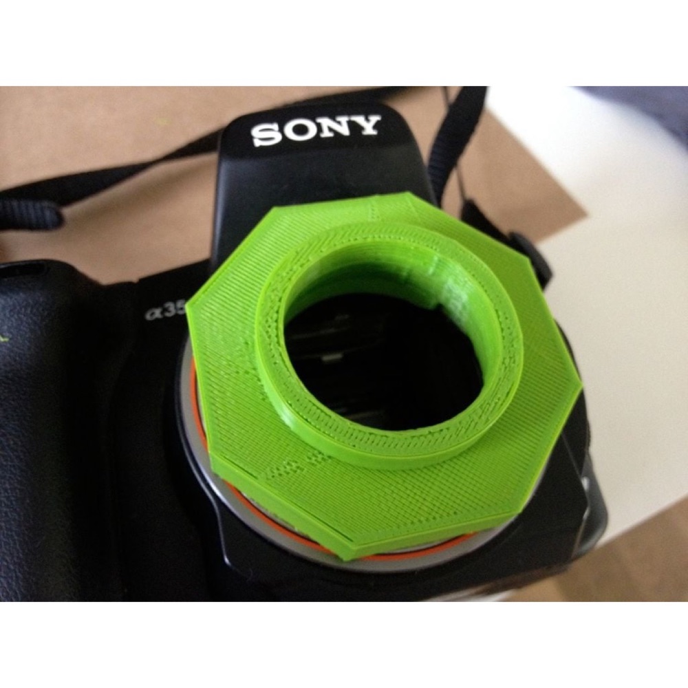 Sony A350 Kamera için Meade ETX-90 Teleskop Adaptör Halkası