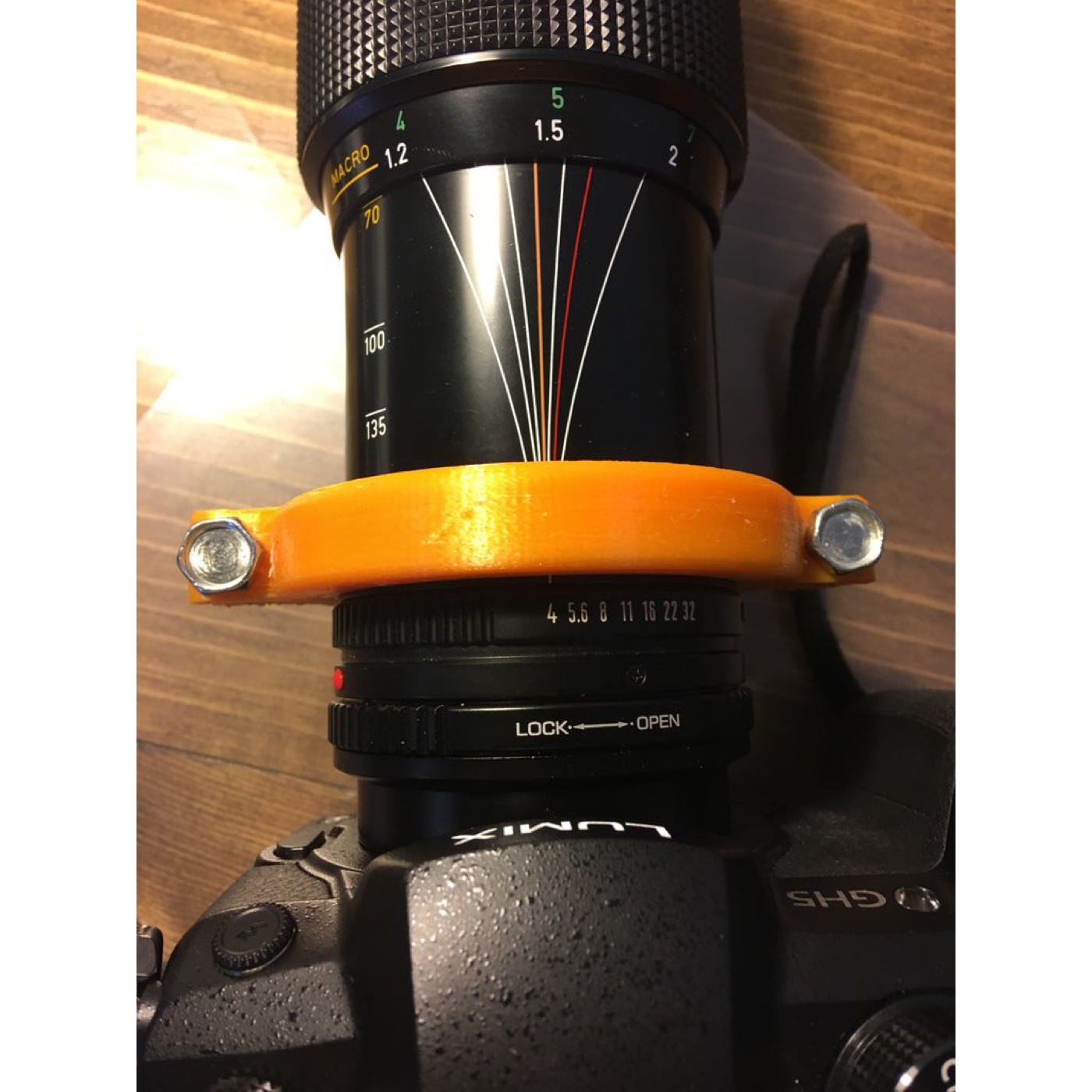 Canon FD Telefoto Objektifler için Tripod Bilezik Kelepçesi görsel 4