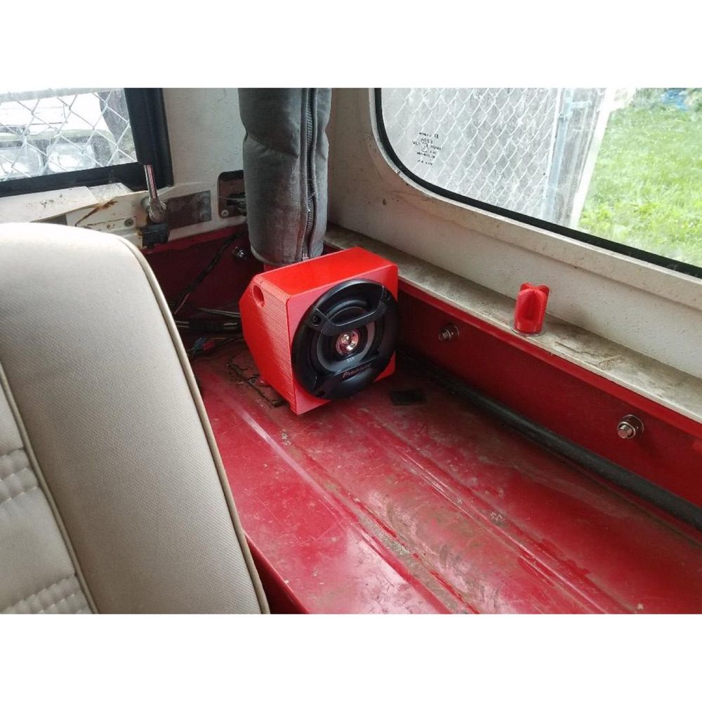 Jeep Wrangler YJ Roll Bar Hoparlör Kutusu (4 İnç)