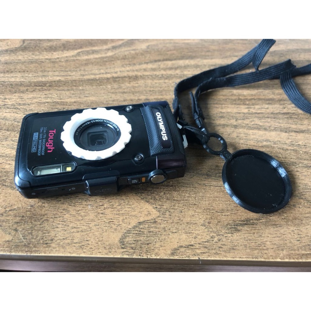Olympus Tough Serisi İçin Lens Koruması (Halka + Kapak)