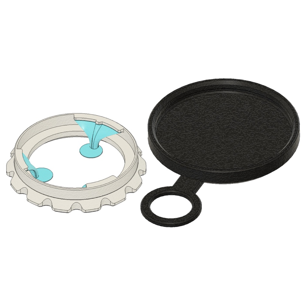 Olympus Tough Serisi İçin Lens Koruması (Halka + Kapak) görsel 2