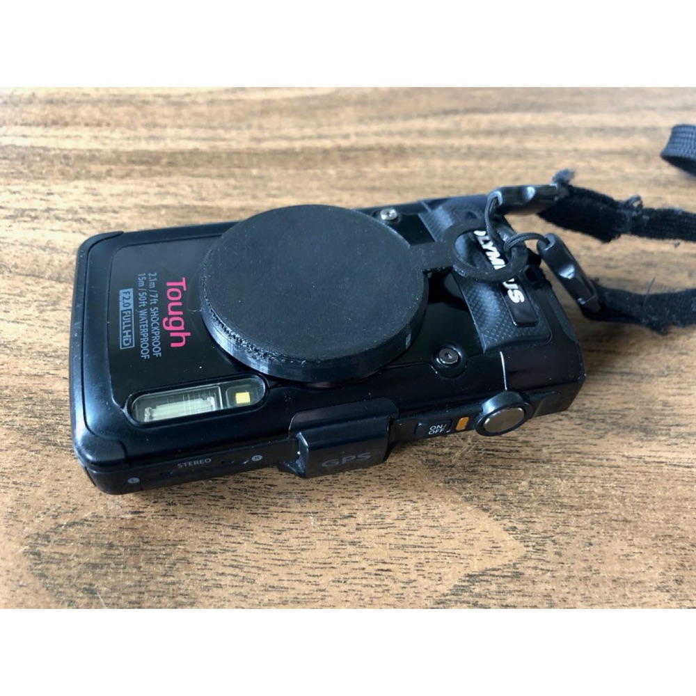 Olympus Tough Serisi İçin Lens Koruması (Halka + Kapak) görsel 4
