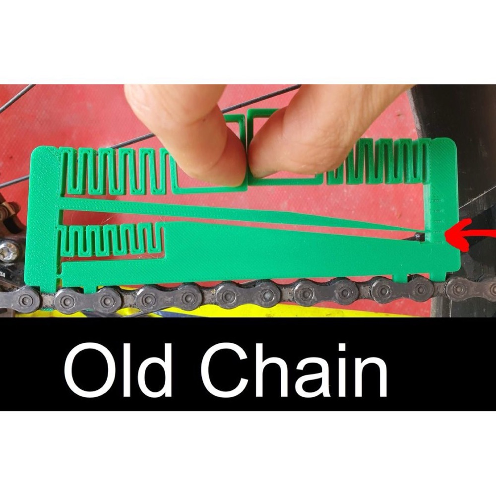 Bisiklet Zincir Uzama Ölçüm Tarağı (Chain Checker)