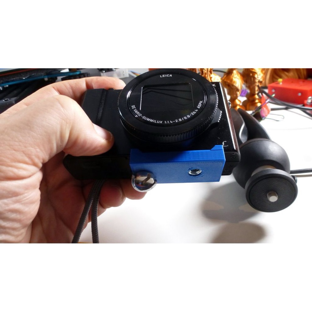 Panasonic Lumix LX15 için Tripod Montaj Kaydırıcı Adaptör görsel 4