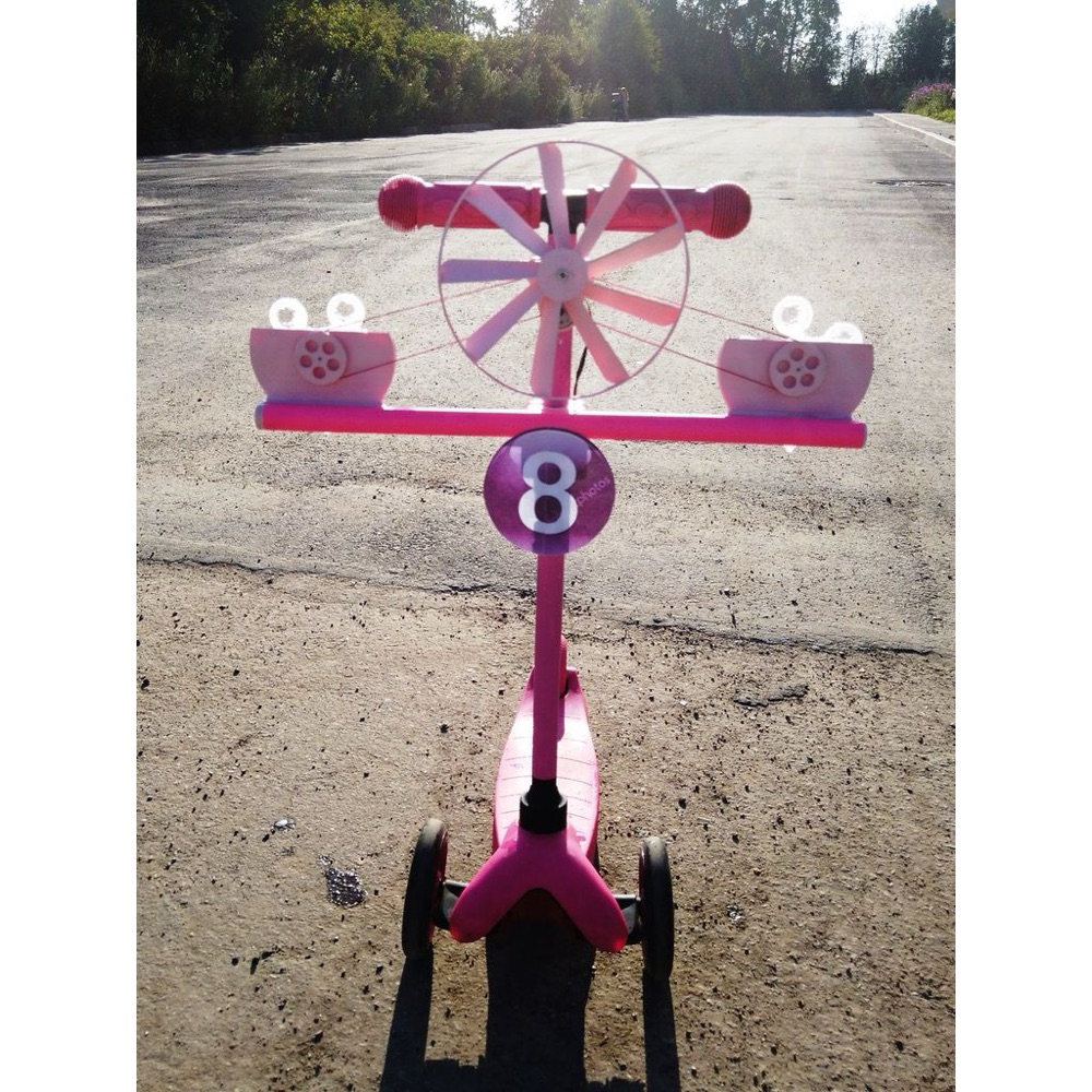 Bisiklet / Scooter Sabun Köpüğü Jeneratörü