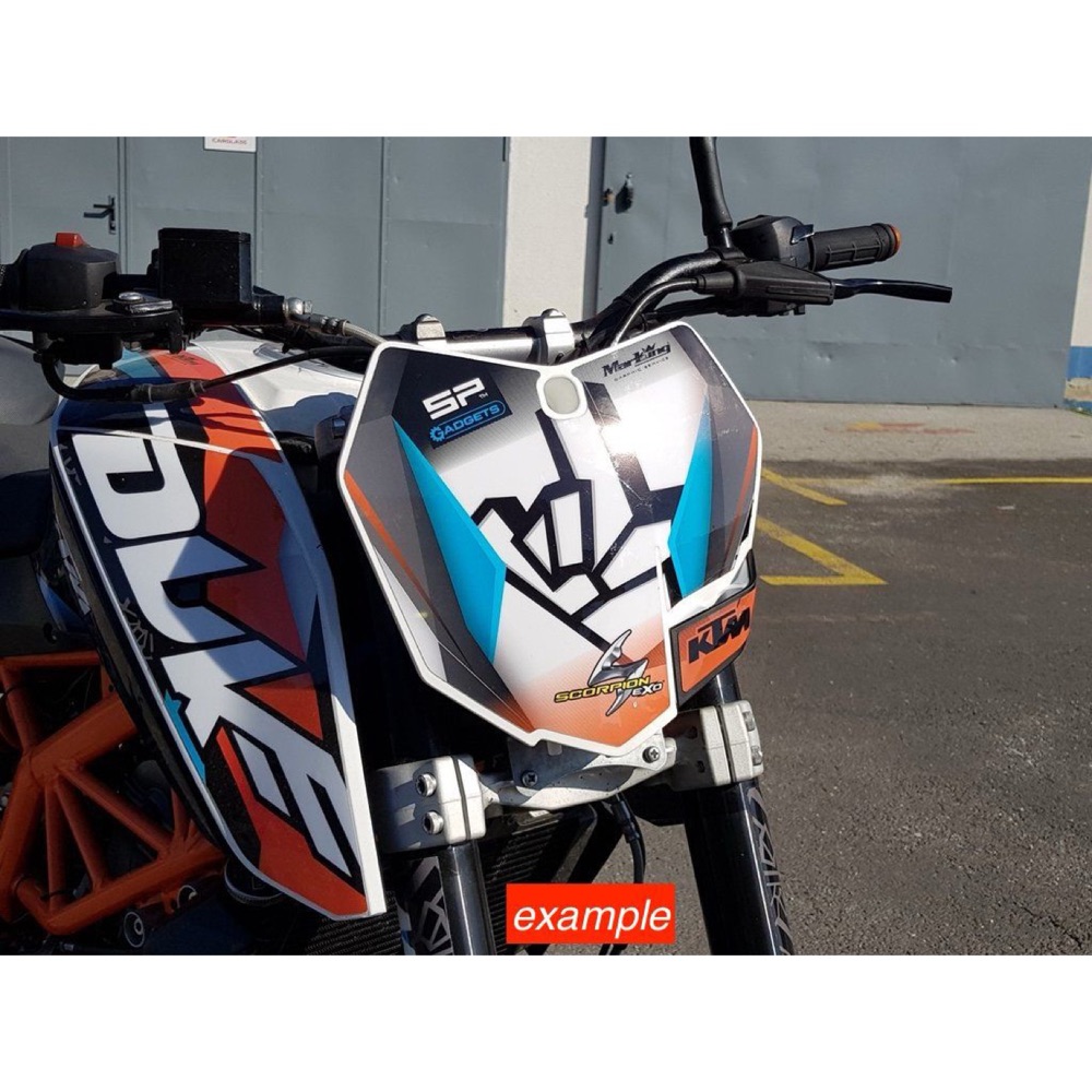 KTM Duke 200 MX Maske Tutucu görsel 4