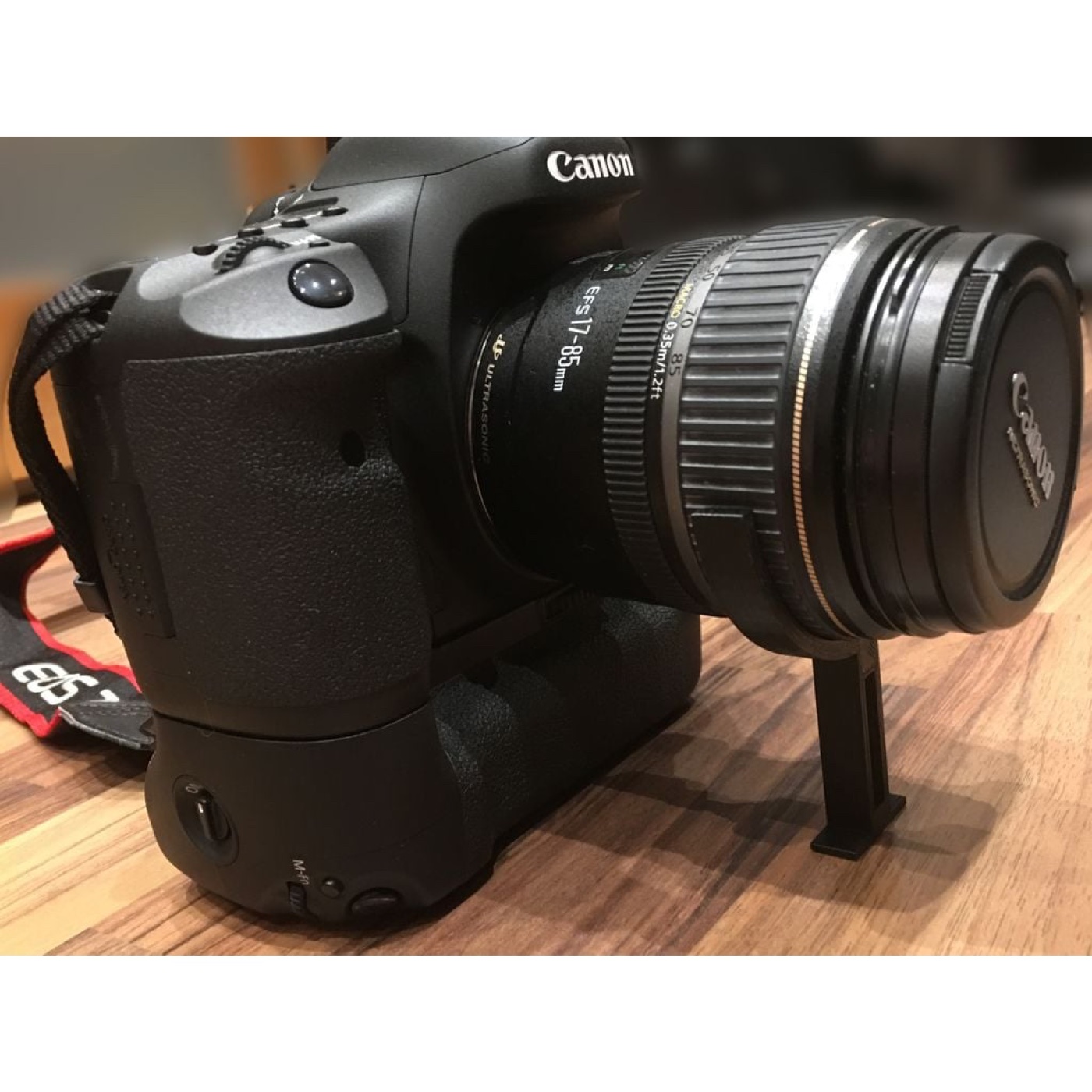 Batarya Gripli Canon EOS Gövdeler için Lens Tutucu Ayaklık