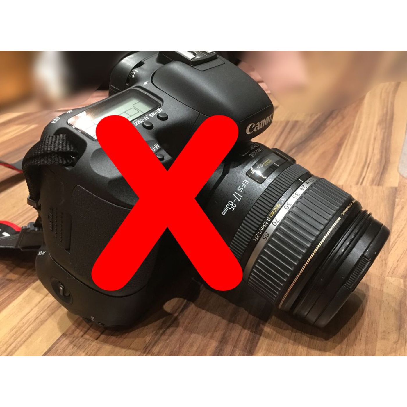 Batarya Gripli Canon EOS Gövdeler için Lens Tutucu Ayaklık görsel 2