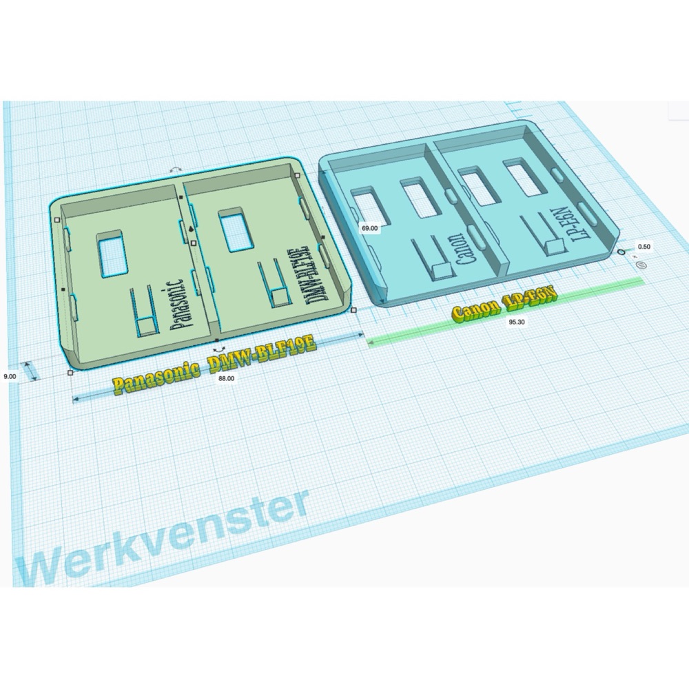 Panasonic DMW-BLF19E Pil Tepsisi (Battery Holder)