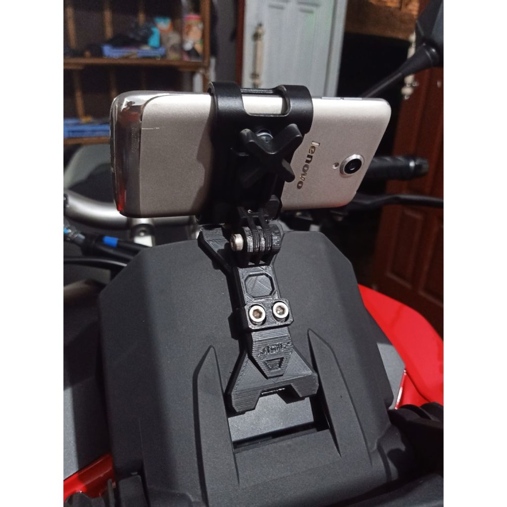 Honda ADV-150 telefon tutucu montaj adaptörü görsel 4