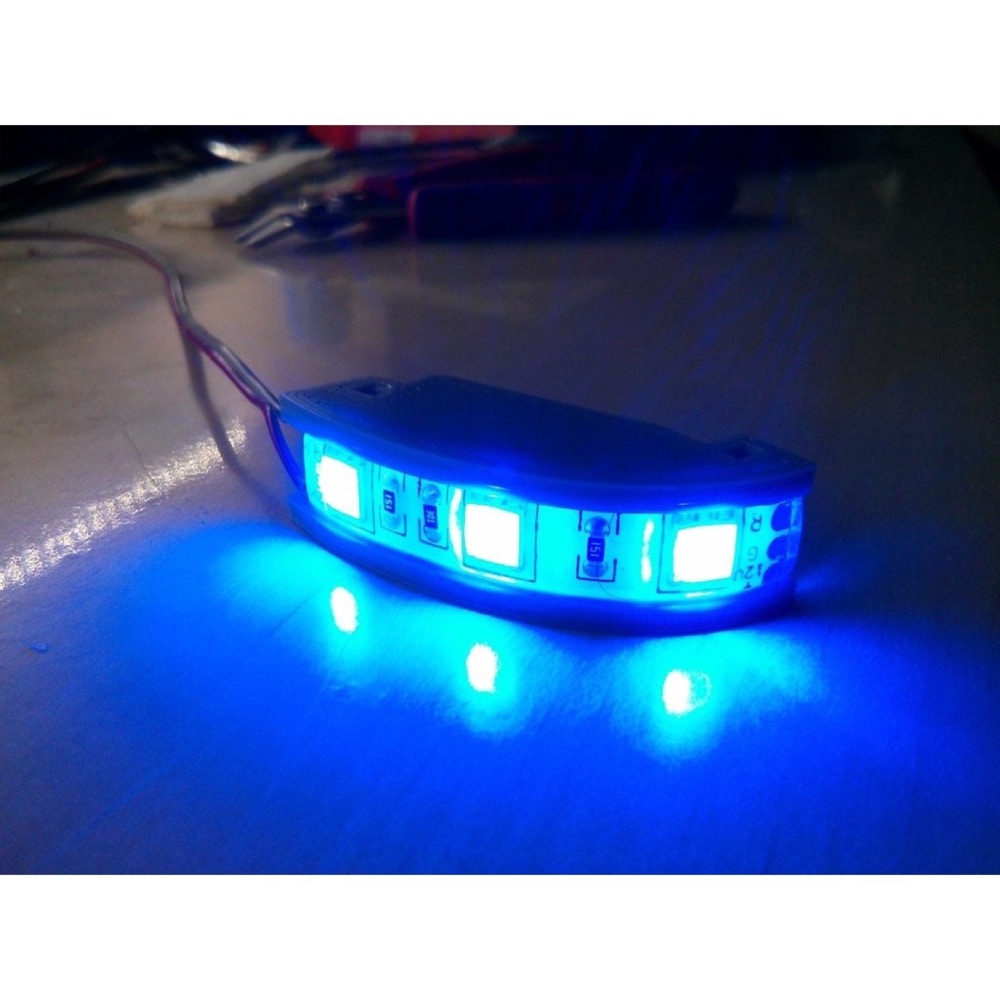 DJI F550 Çerçevesi için LED Şerit Montajı (Sol ve Ayna Görüntülü Parça) görsel 3