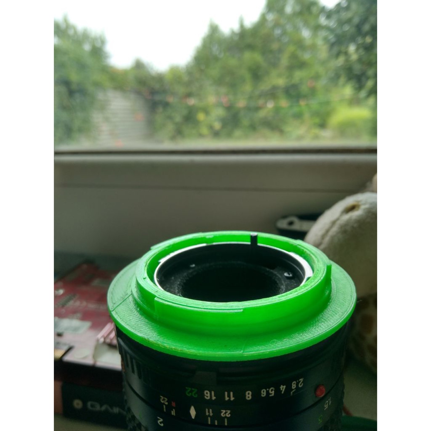 Minolta MD Lens - Canon EF Gövde Adaptörü görsel 2