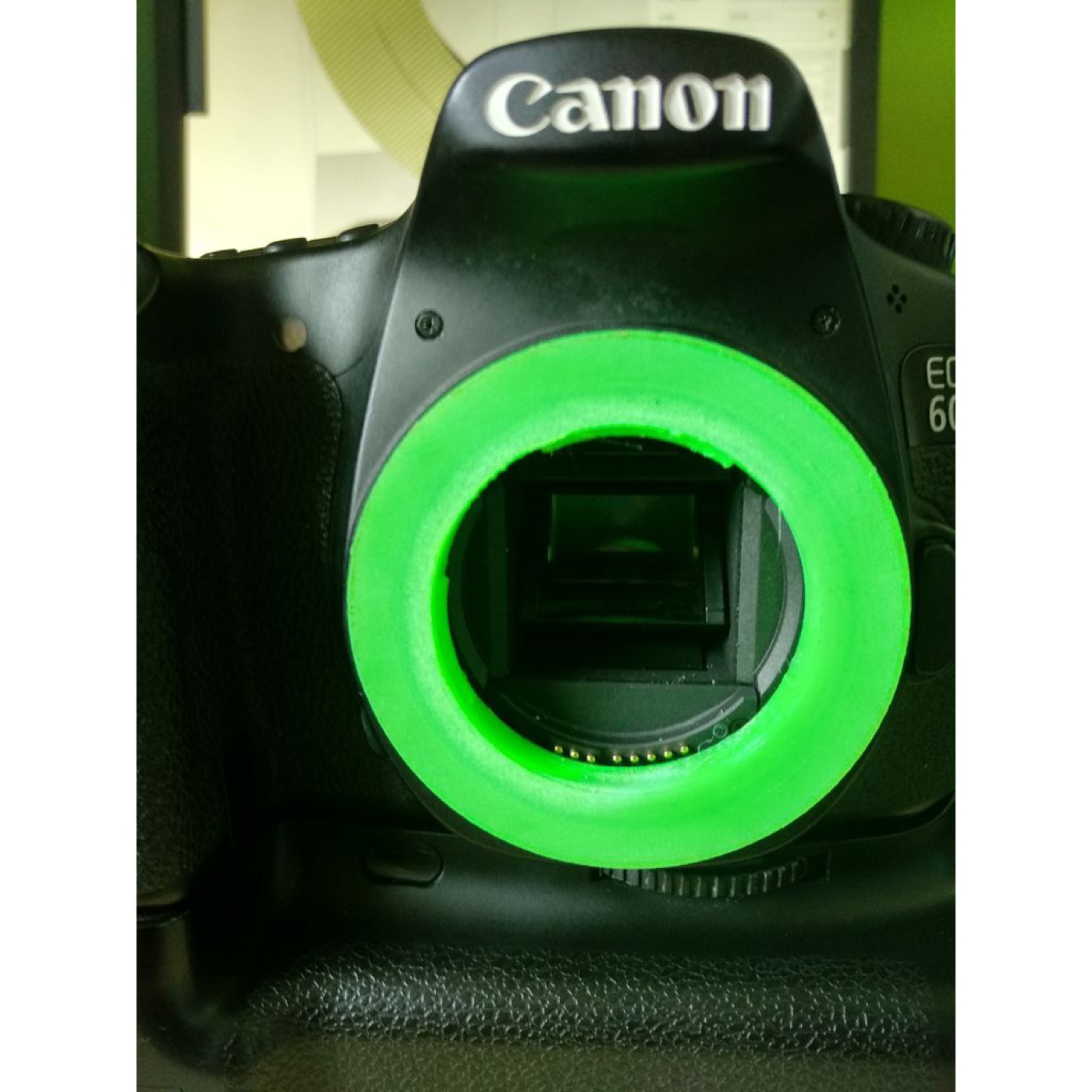 Minolta MD Lens - Canon EF Gövde Adaptörü görsel 3