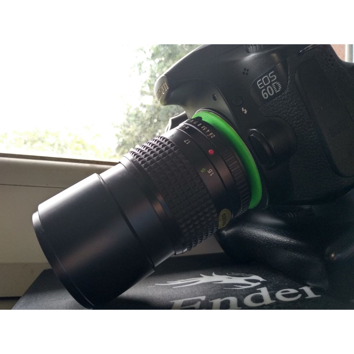 Minolta MD Lens - Canon EF Gövde Adaptörü görsel 4