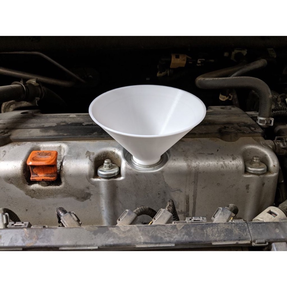 Honda / Acura vidalı yağ hunisi görsel 2