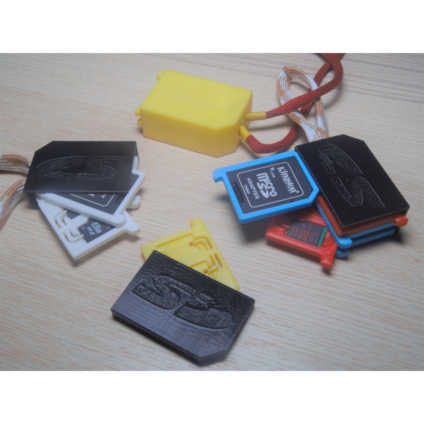 SD ve microSD Hafıza Kartı Koruyucu Kılıf Seti