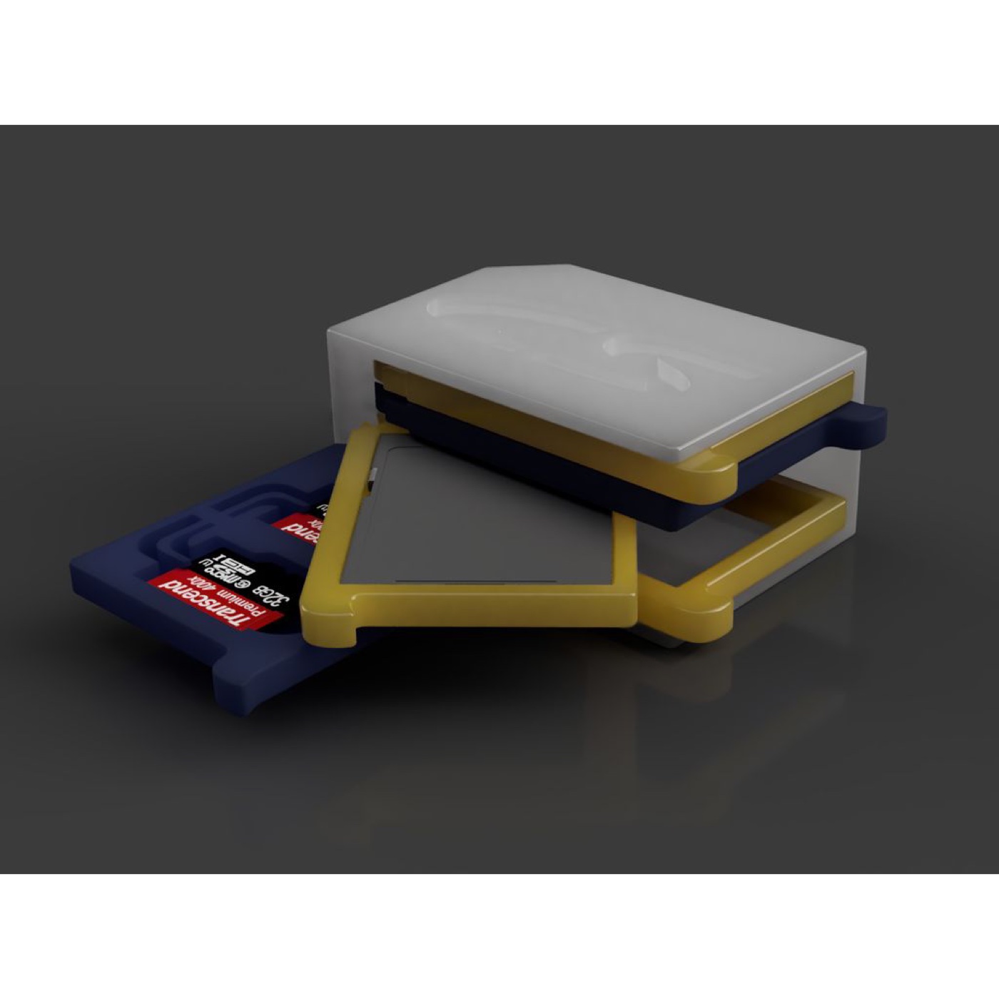 SD ve microSD Hafıza Kartı Koruyucu Kılıf Seti görsel 2