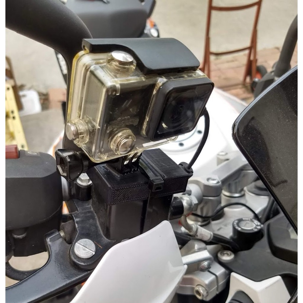 KTM 390 Aksiyon Kamera Tabanı görsel 3